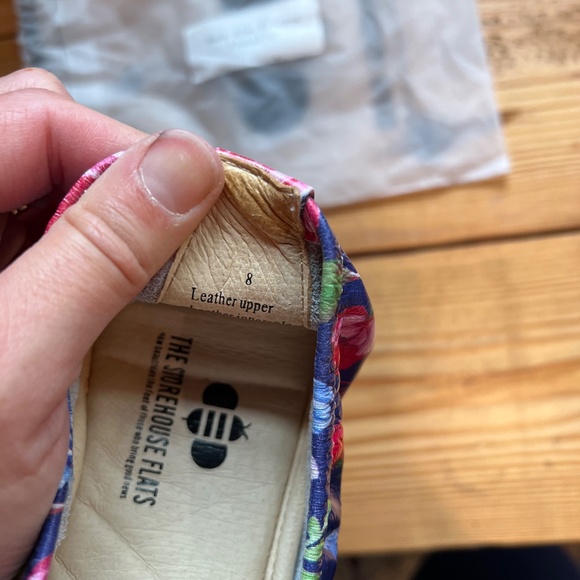 Storehouse Flats - Dark Blue Freedom Floral - Picture 4 of 4